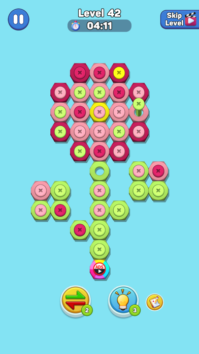 Nut n Bolt Sort: Color Puzzle ภาพหน้าจอเกม