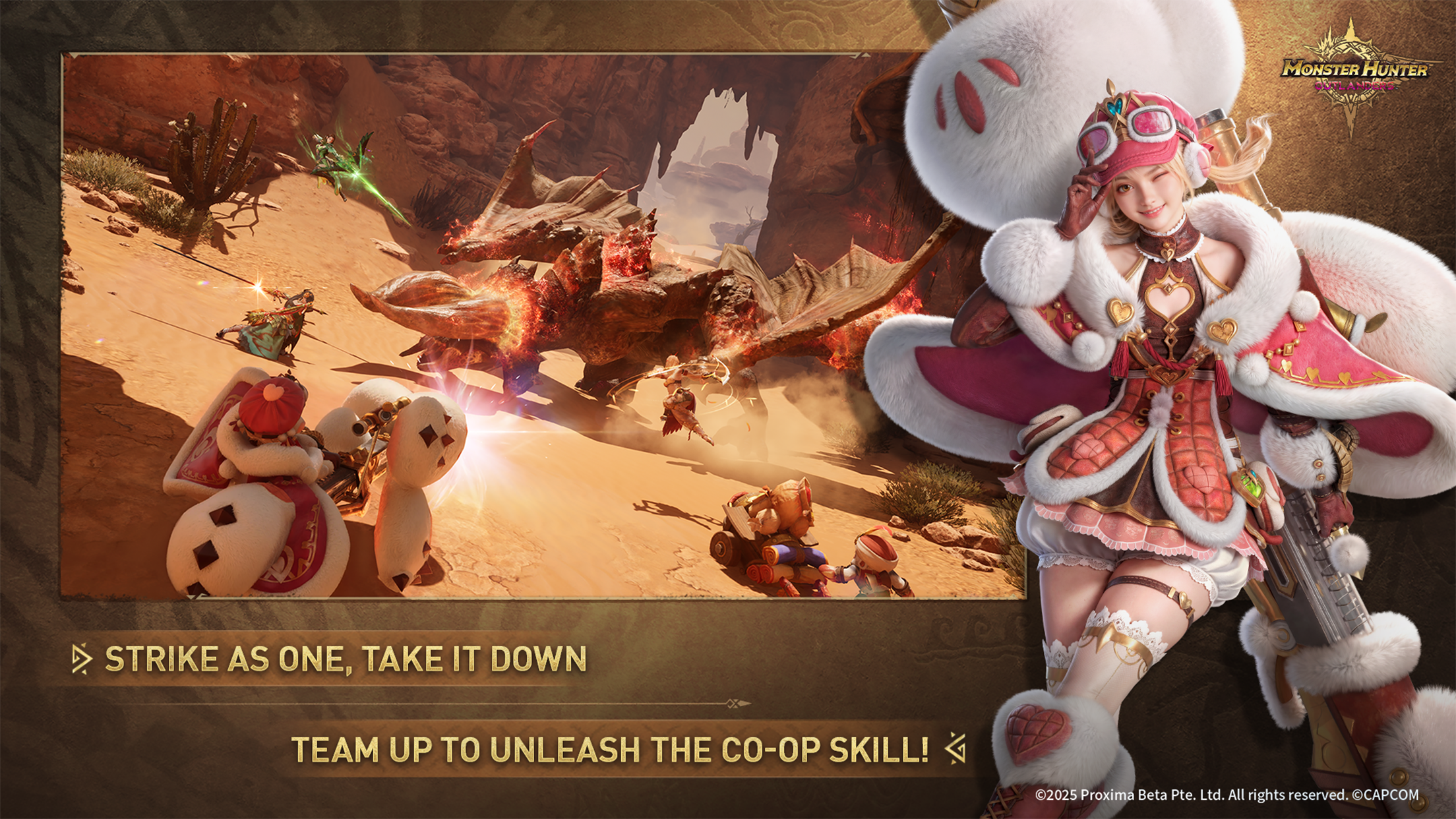 Monster Hunter Outlanders Game Screenshot