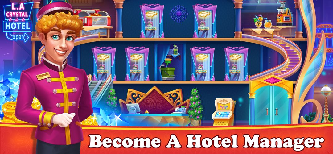 Hotel Diary - เกมโรงแรม, เกมทำอาหารในโรงแรม ภาพหน้าจอเกม