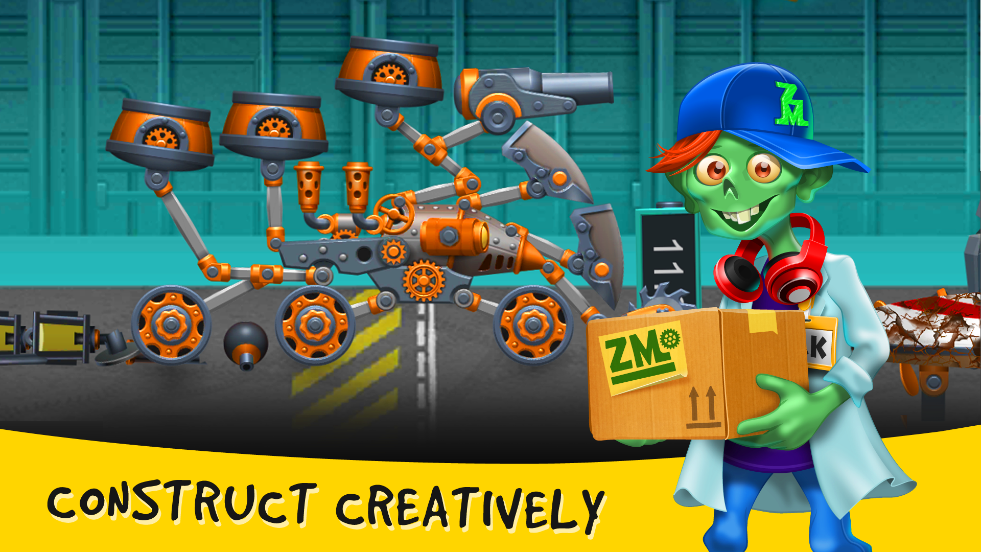 Zombie Motors Game Screenshot