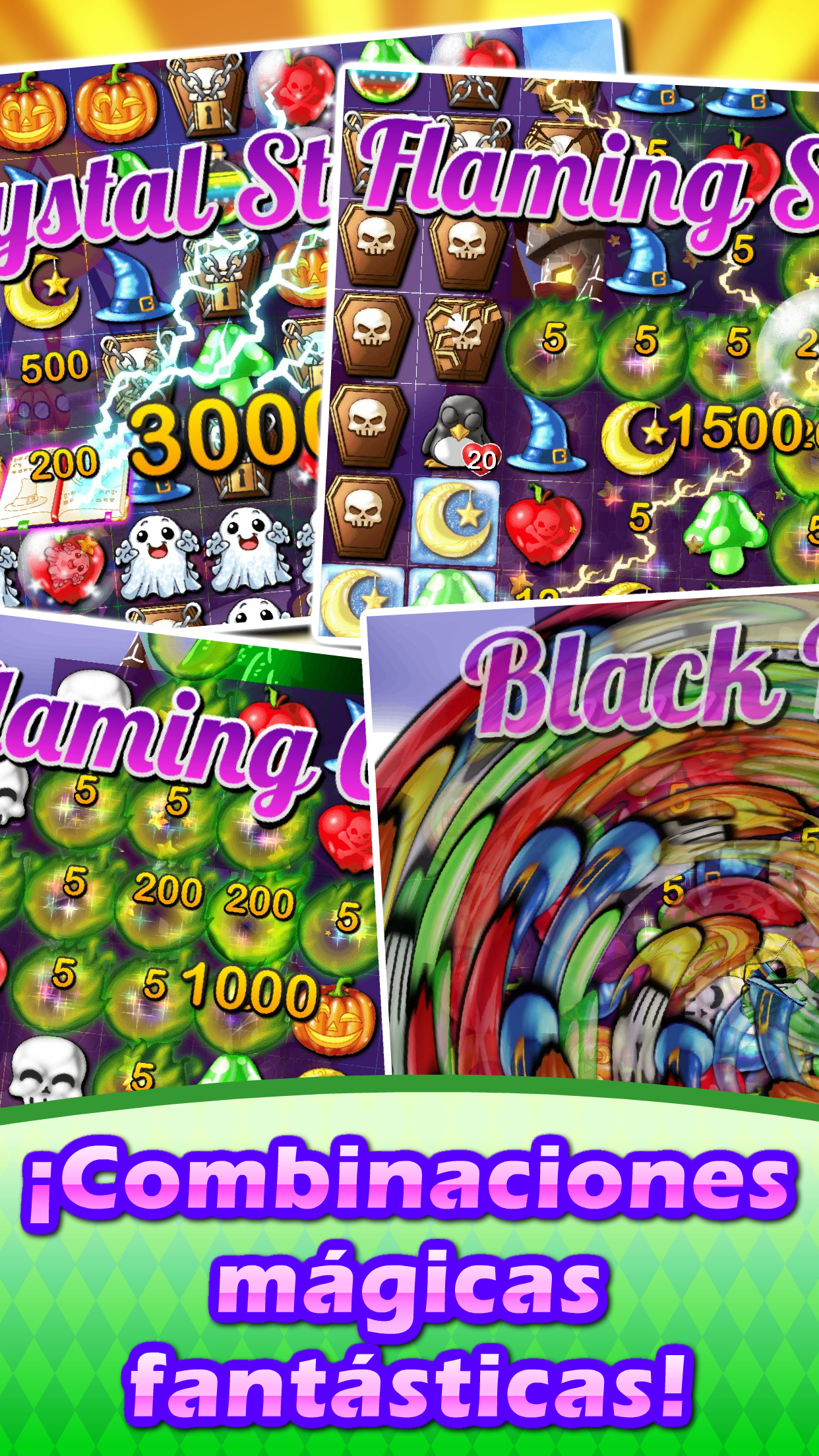 Captura de Pantalla del Juego Witch Puzzle - Juego Gratis