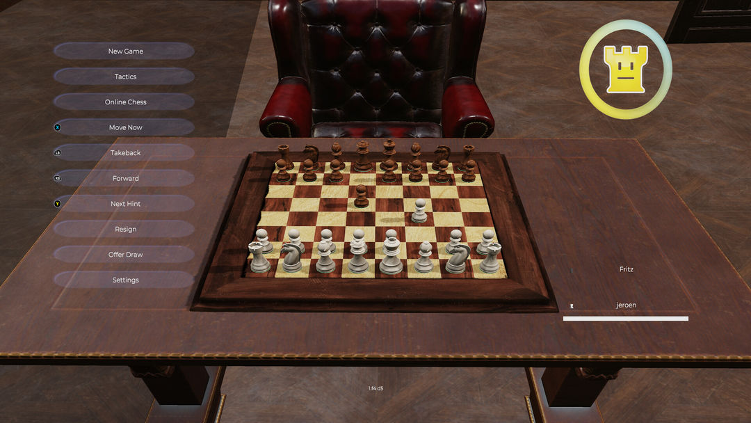 Screenshot of Fritz - Your chess coach