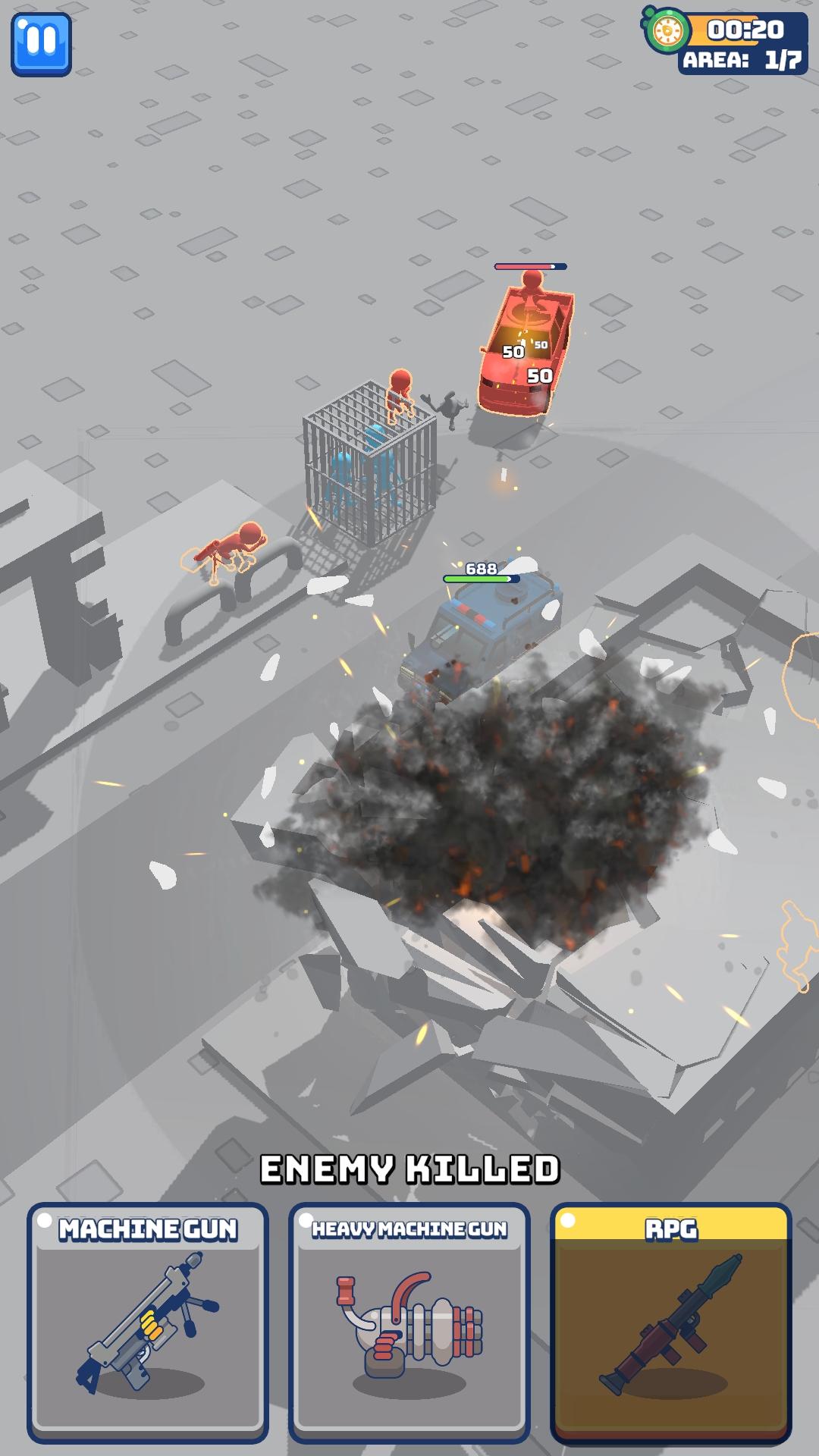 Drone Attack Game Screenshot