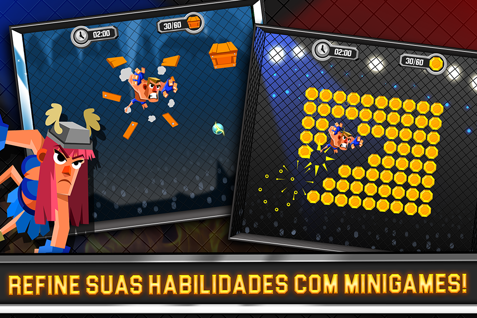 Captura de Tela do Jogo UFB 3: MMA Fighting Game