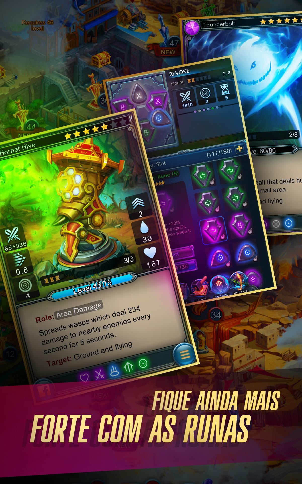 Captura de Tela do Jogo Defenders 2: Tower Defense