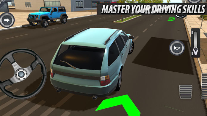 Real Driving City Sim 게임 스크린 샷