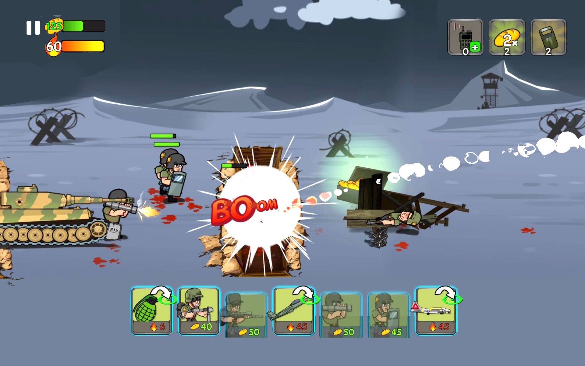 War Strategy Game: RTS WW2 Game Screenshot