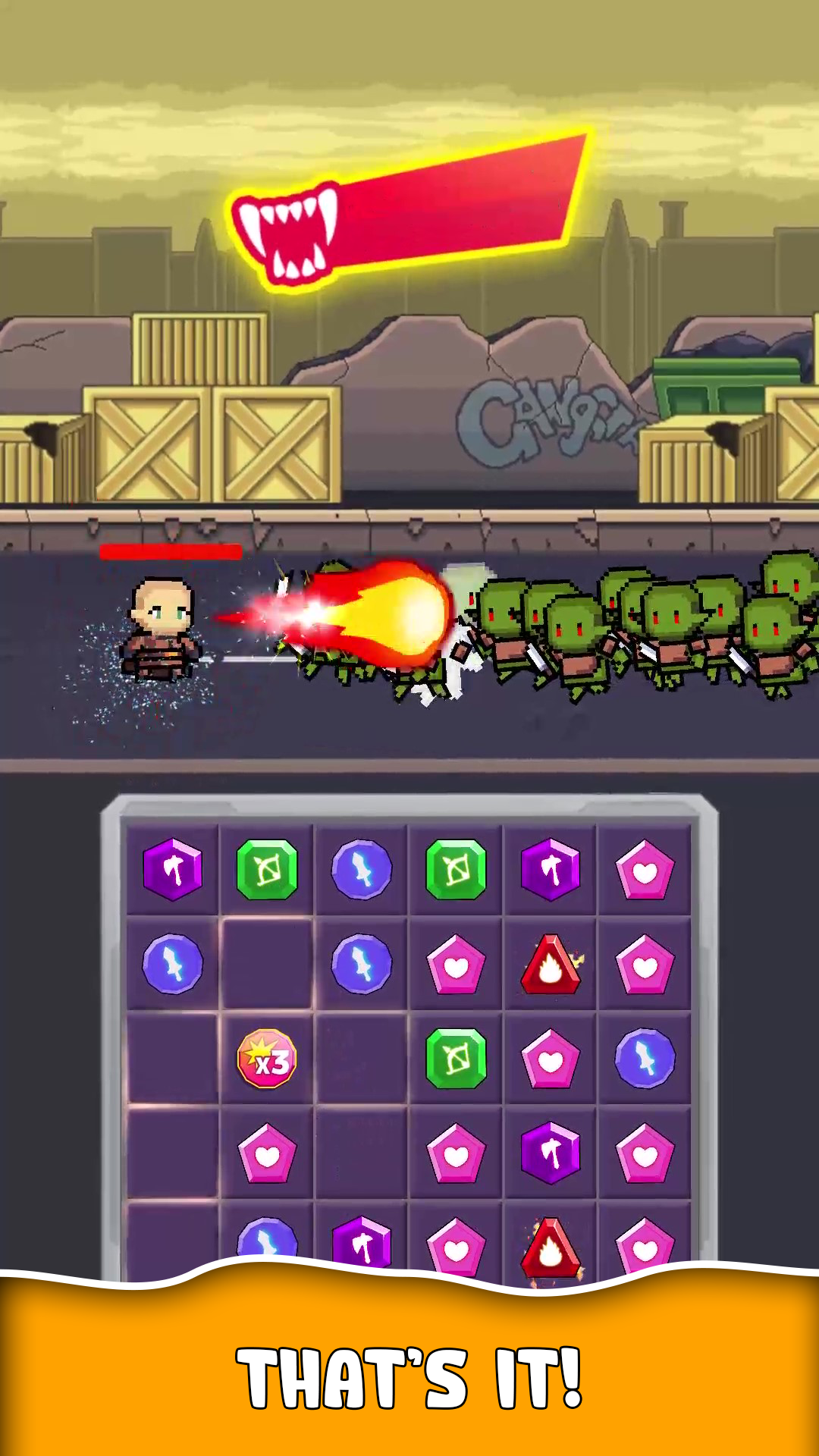 Match Attack Game Screenshot