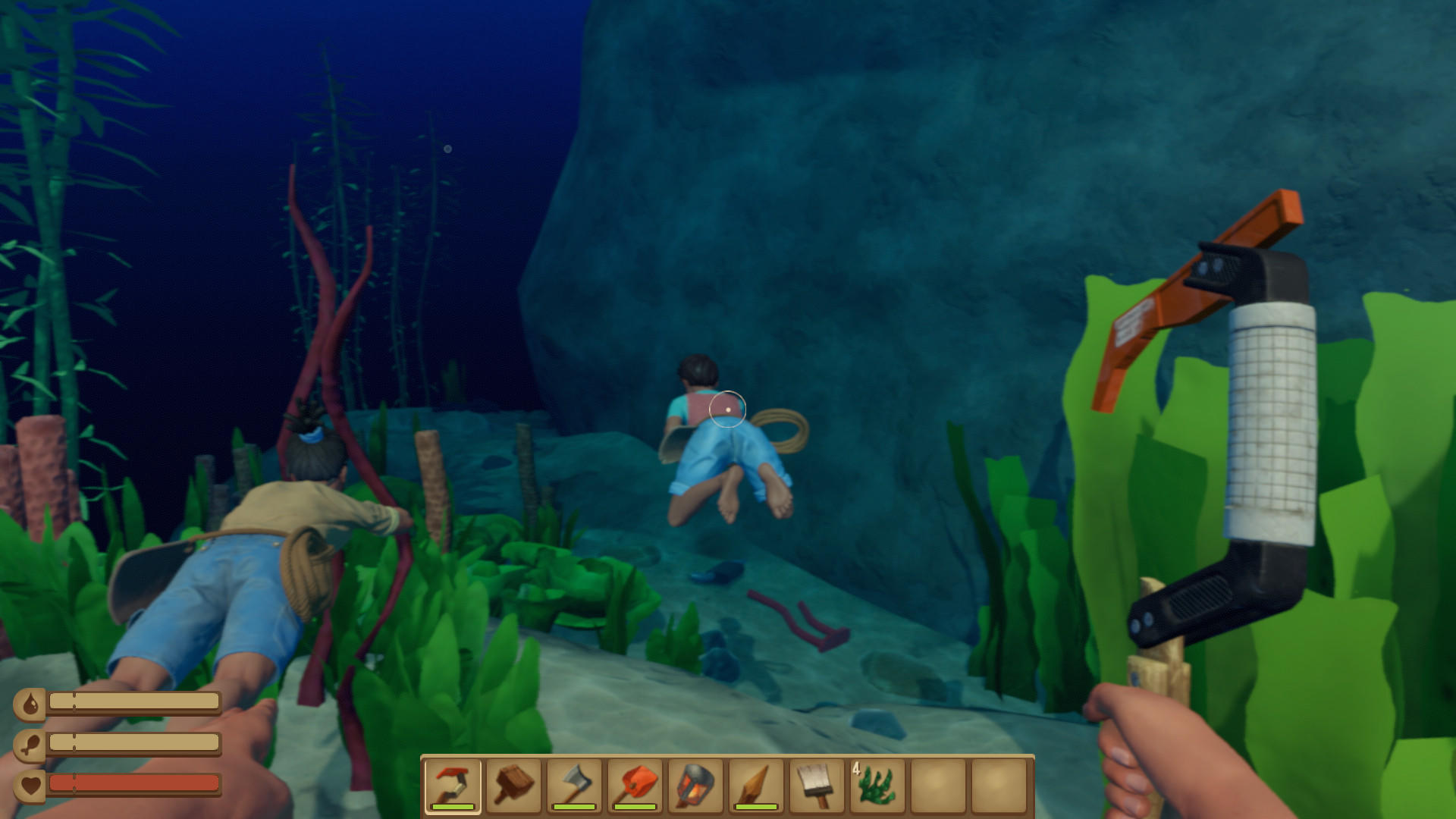 Raft Survival Multiplayer -como viajar pra ilha 