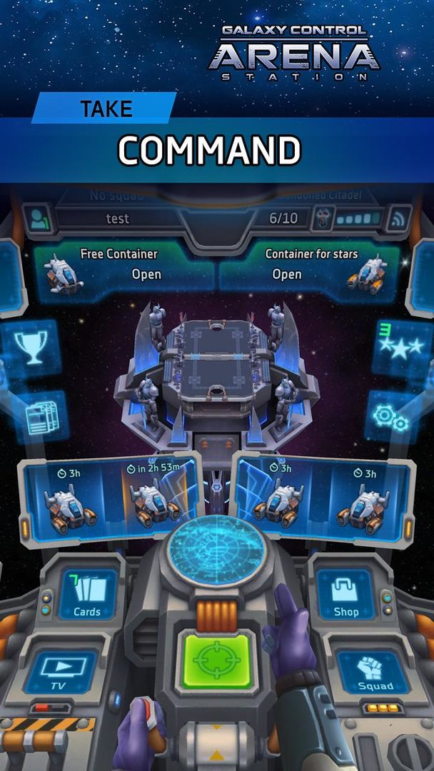Arena: Galaxy Control online P遊戲截圖