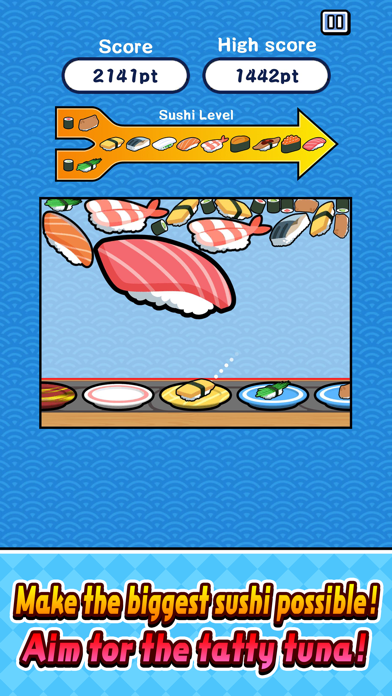 SUSHI Shot screenshot game