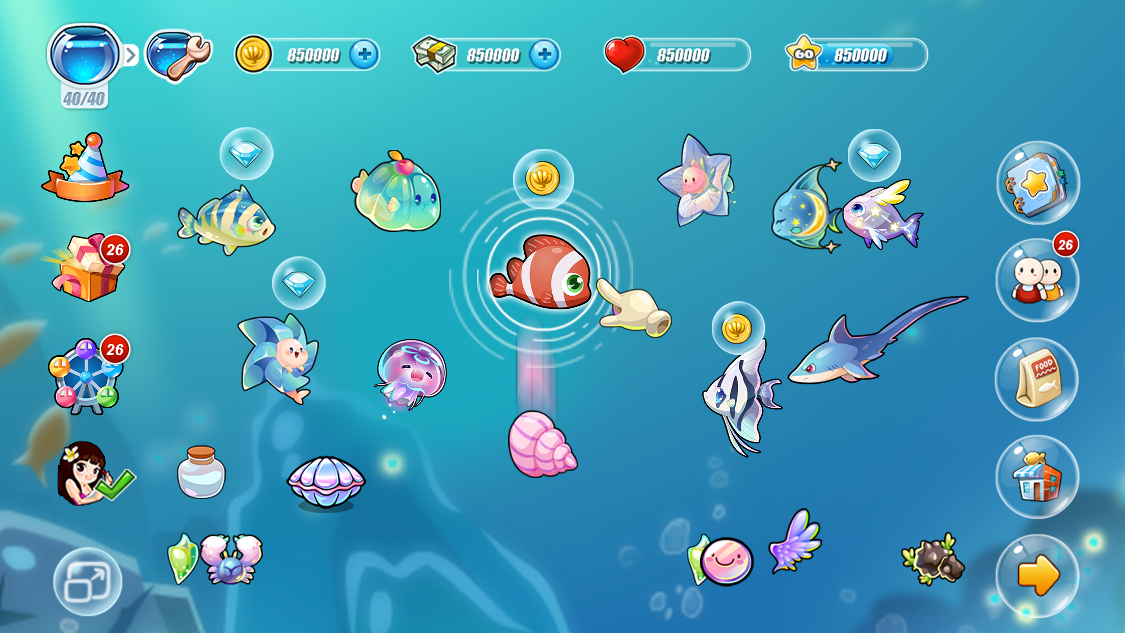 Скриншот игры HappyFish