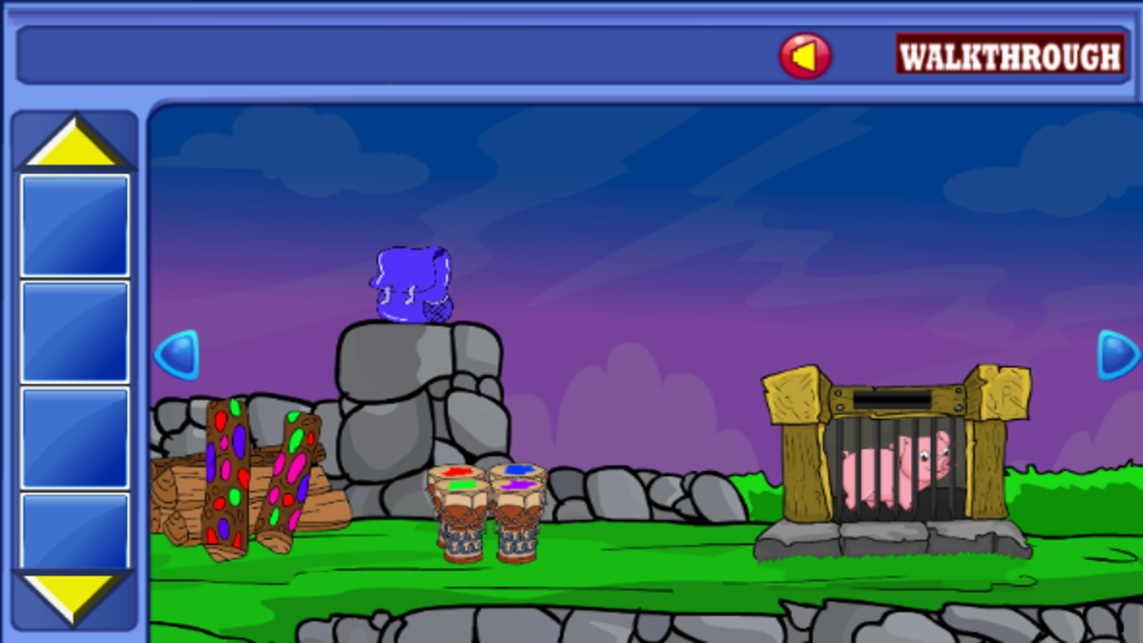 Cuplikan Layar Game Rescue The Pig From Cage