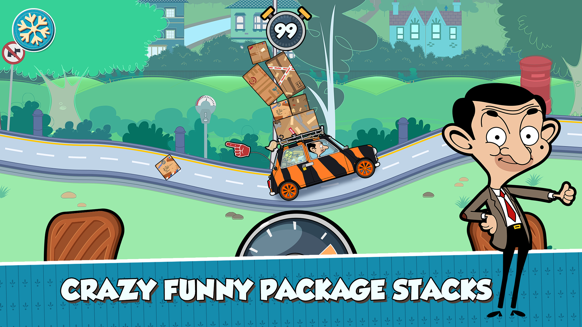 Mr Bean - Special Delivery Game Screenshot