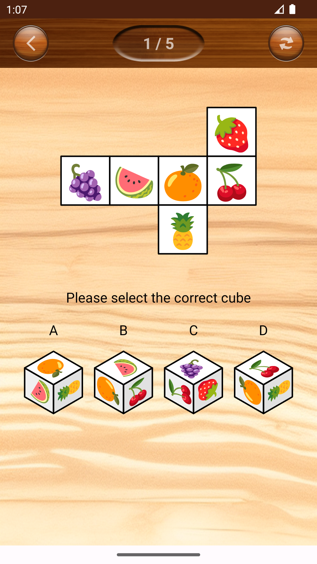 Logic Game: Cardboard Box Fold Game Screenshot