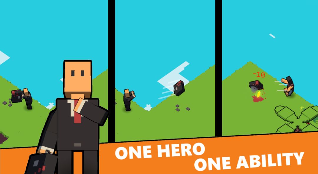 Screenshot of Heroes Corp: Top down shooter