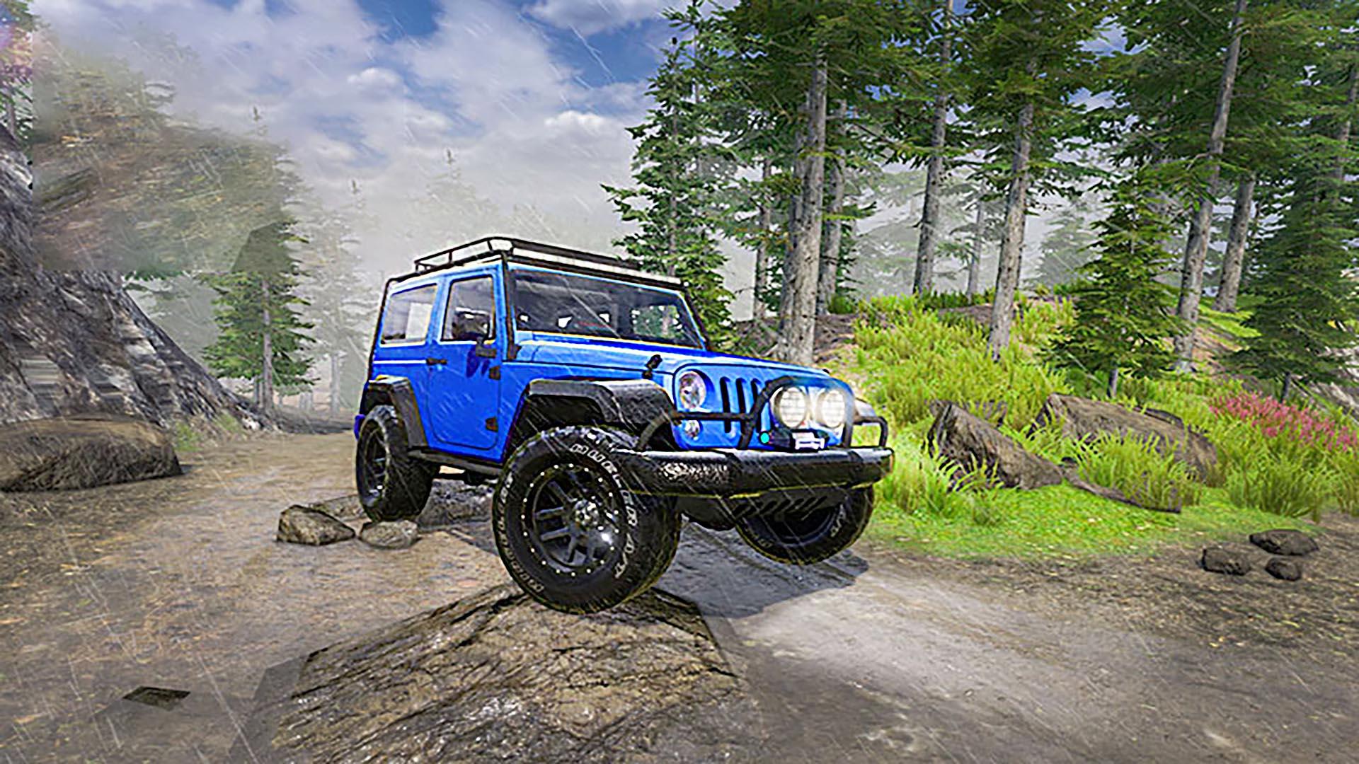 Скриншот игры Offroad Jeep Driving Simulator