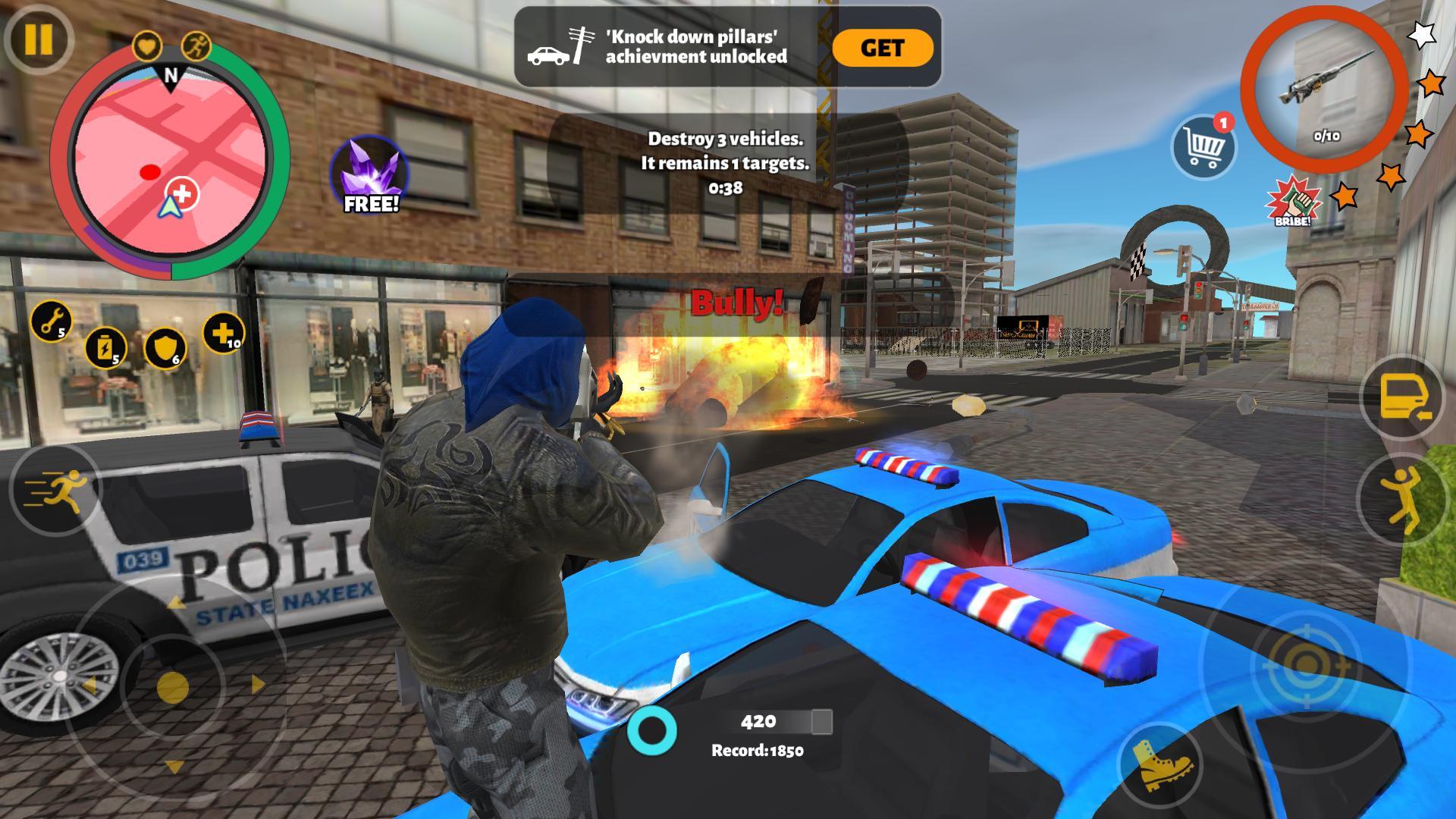 Rope Hero 3 screenshot game