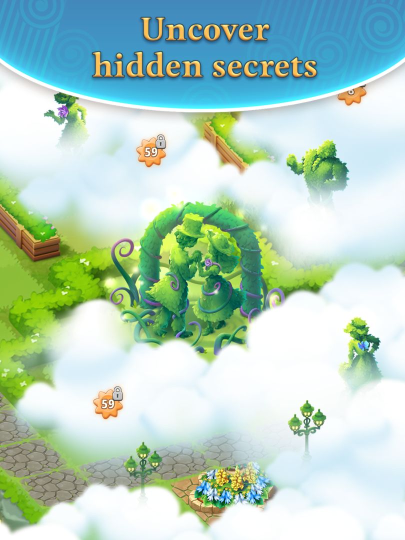 Merge Gardens screenshot game