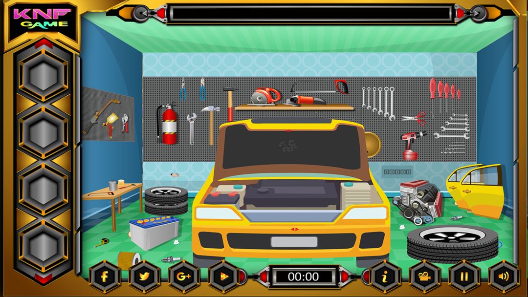 Screenshot of Escape Games - Car Workshop
