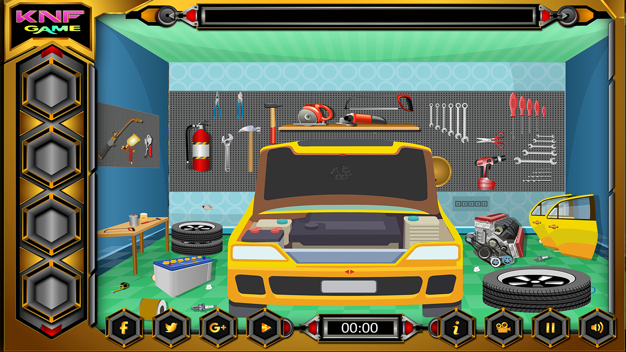 Escape Games - Car Workshop 遊戲截圖
