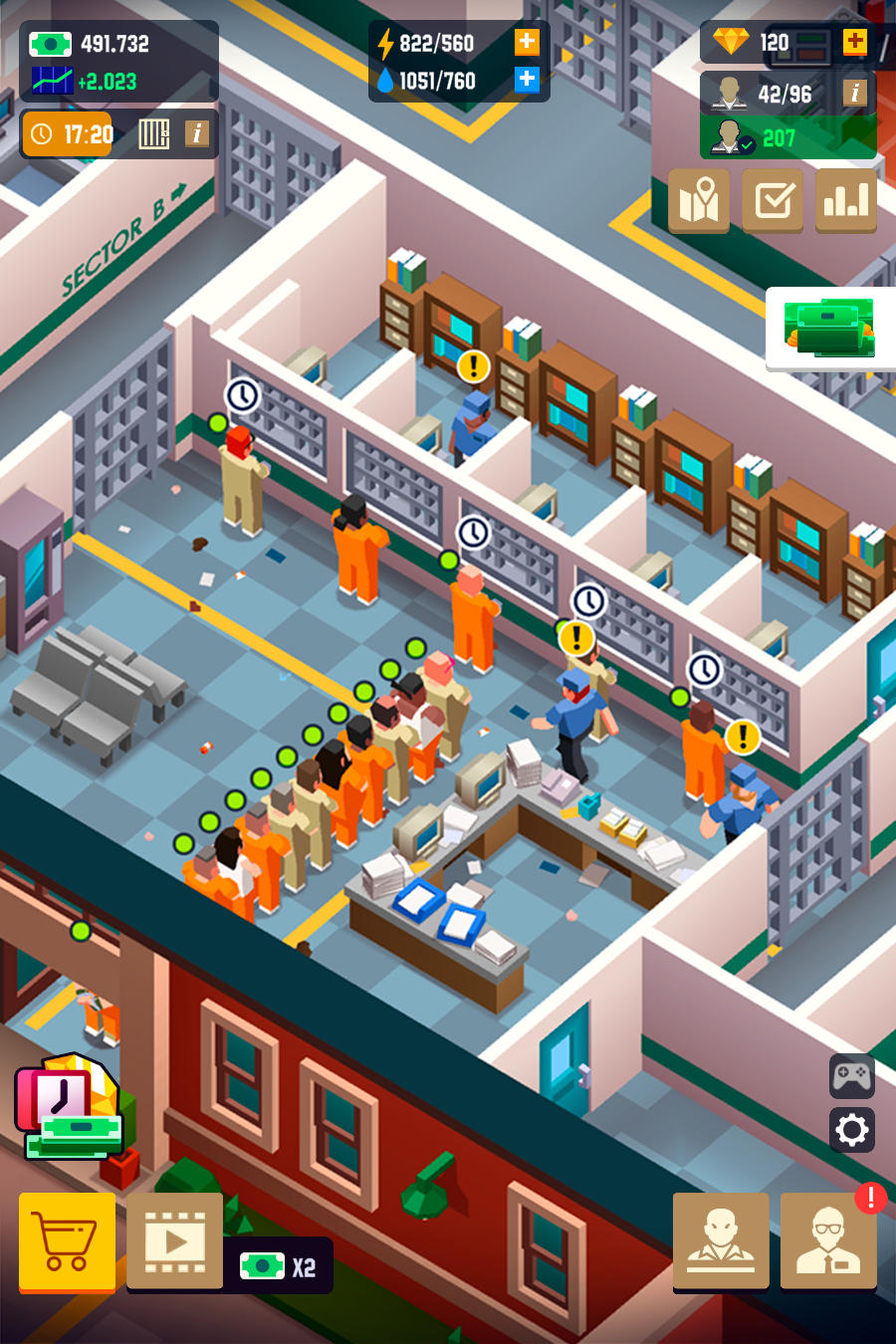 Prison Empire Tycoon－Idle Game Game Screenshot