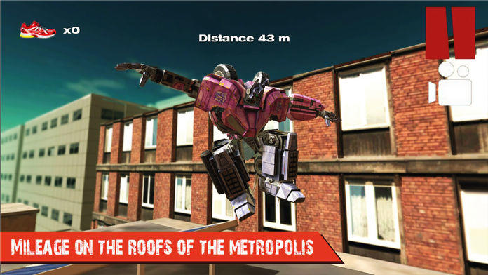 Captura de Tela do Jogo Project Robot Car Parkour