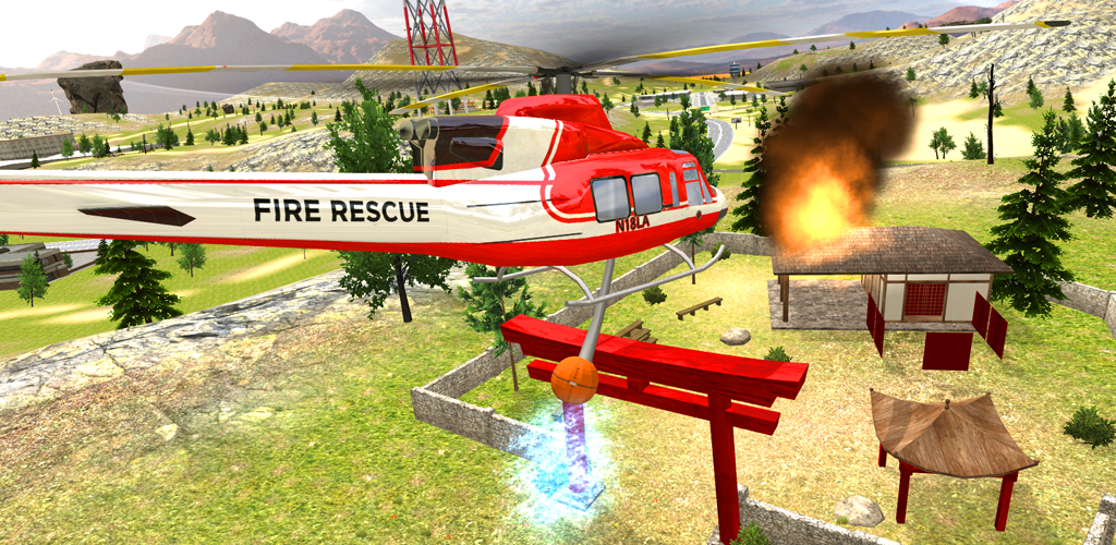 Banner of Helicopter Flying Simulator: Car Driving 1.25