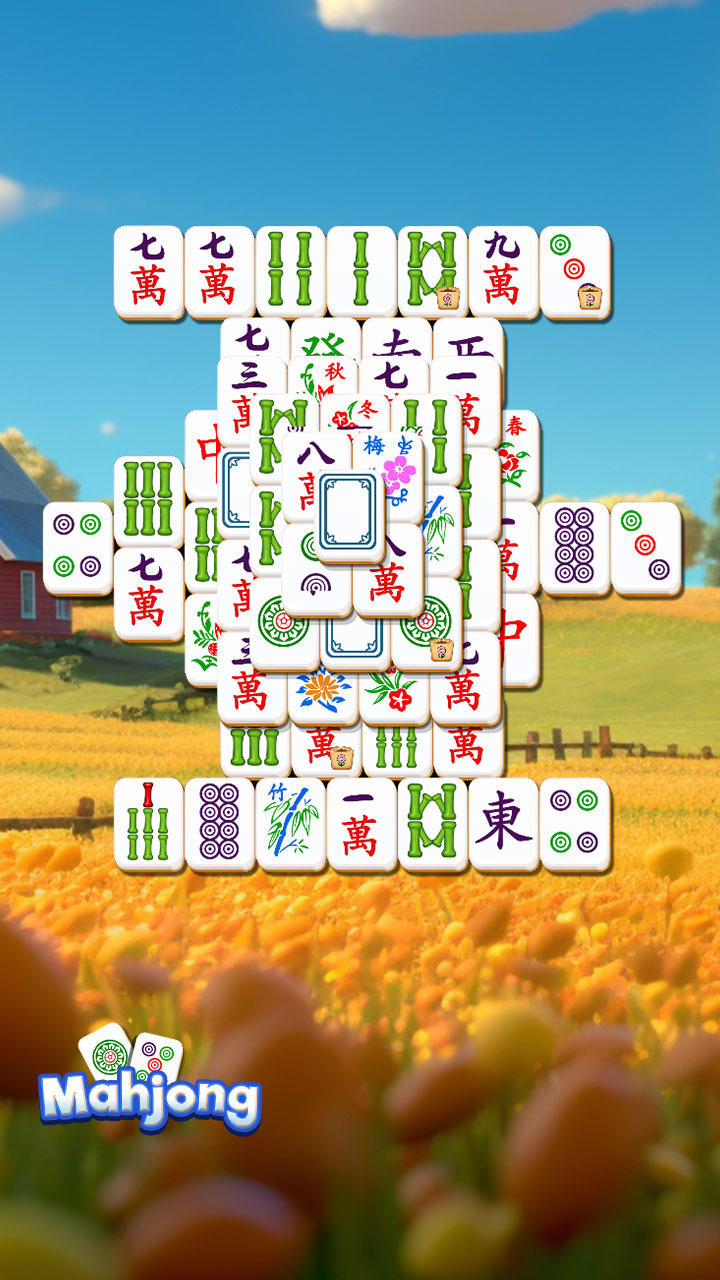 Mahjong Solitaire Game Screenshot