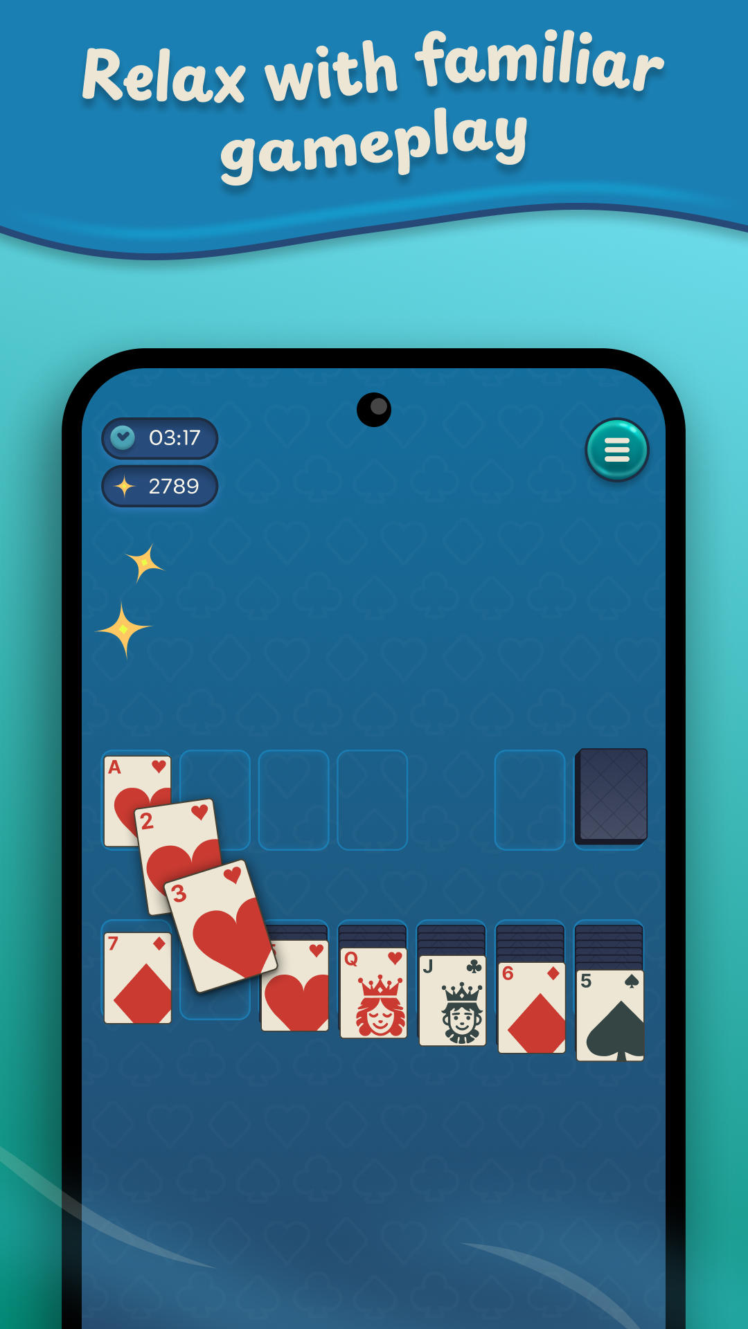 Solitaire - Classic Card Game Game Screenshot