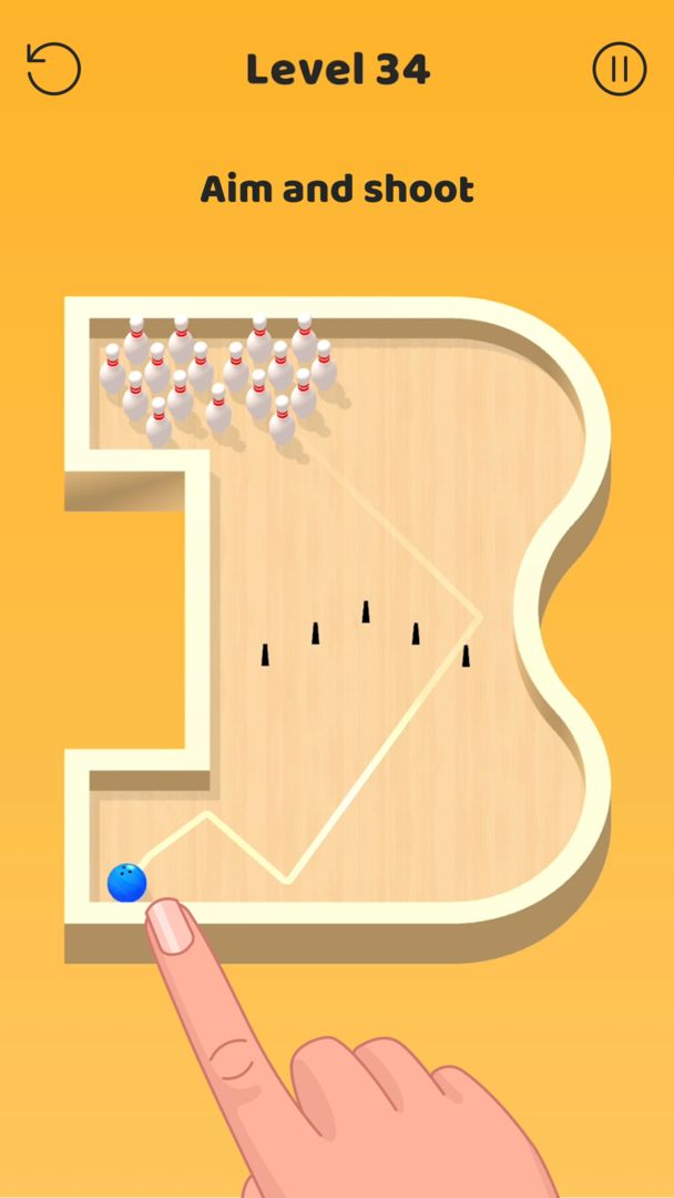 Screenshot of Mini Bowling