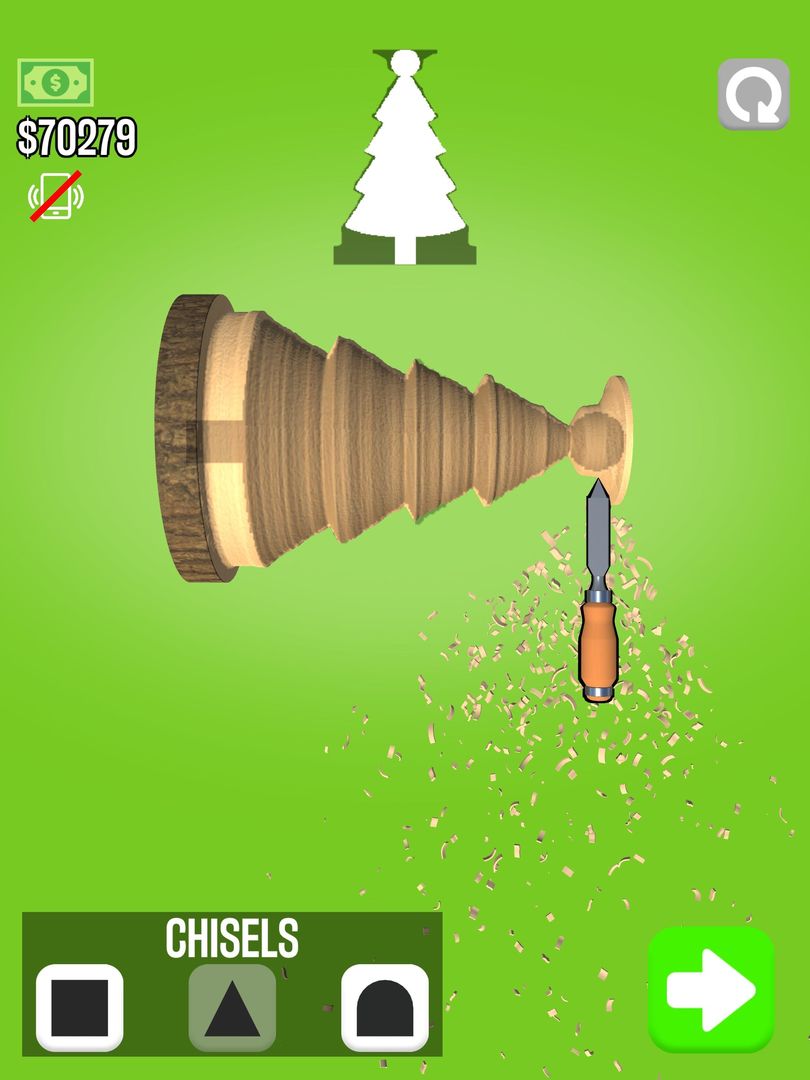 Screenshot of Woodturning
