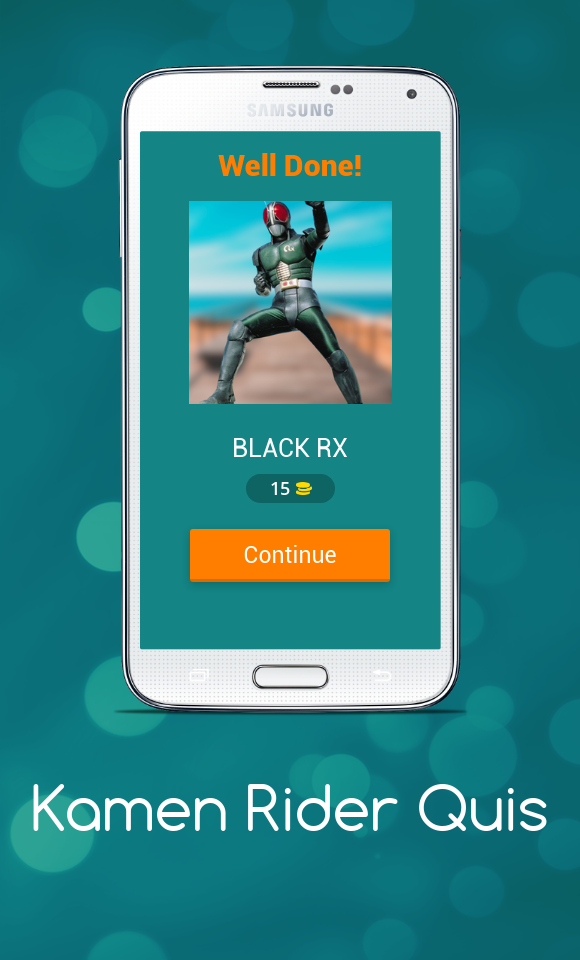 Kamen Rider Quis Game Screenshot