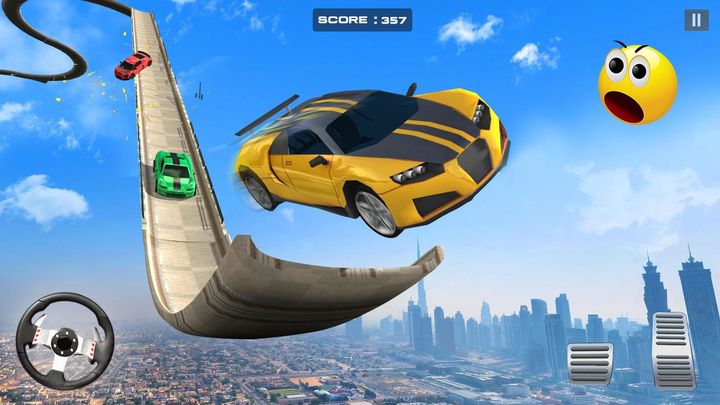 Screenshot 1 of Desafío de conducción: acrobacias en coches 11.4