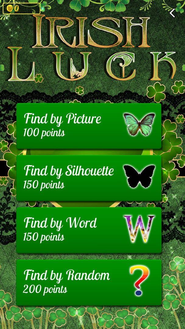 Screenshot of Hidden Object - Irish Luck