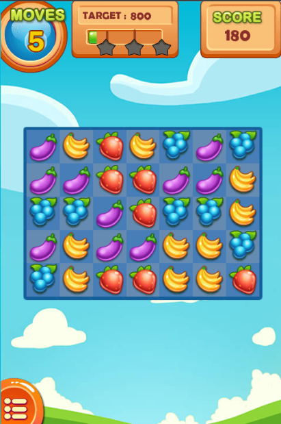 Fruita Crush Game Screenshot
