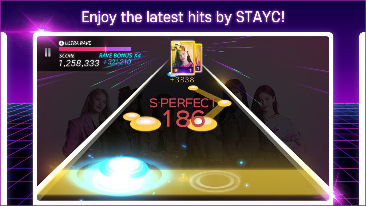 SUPERSTAR STAYC Game Screenshot