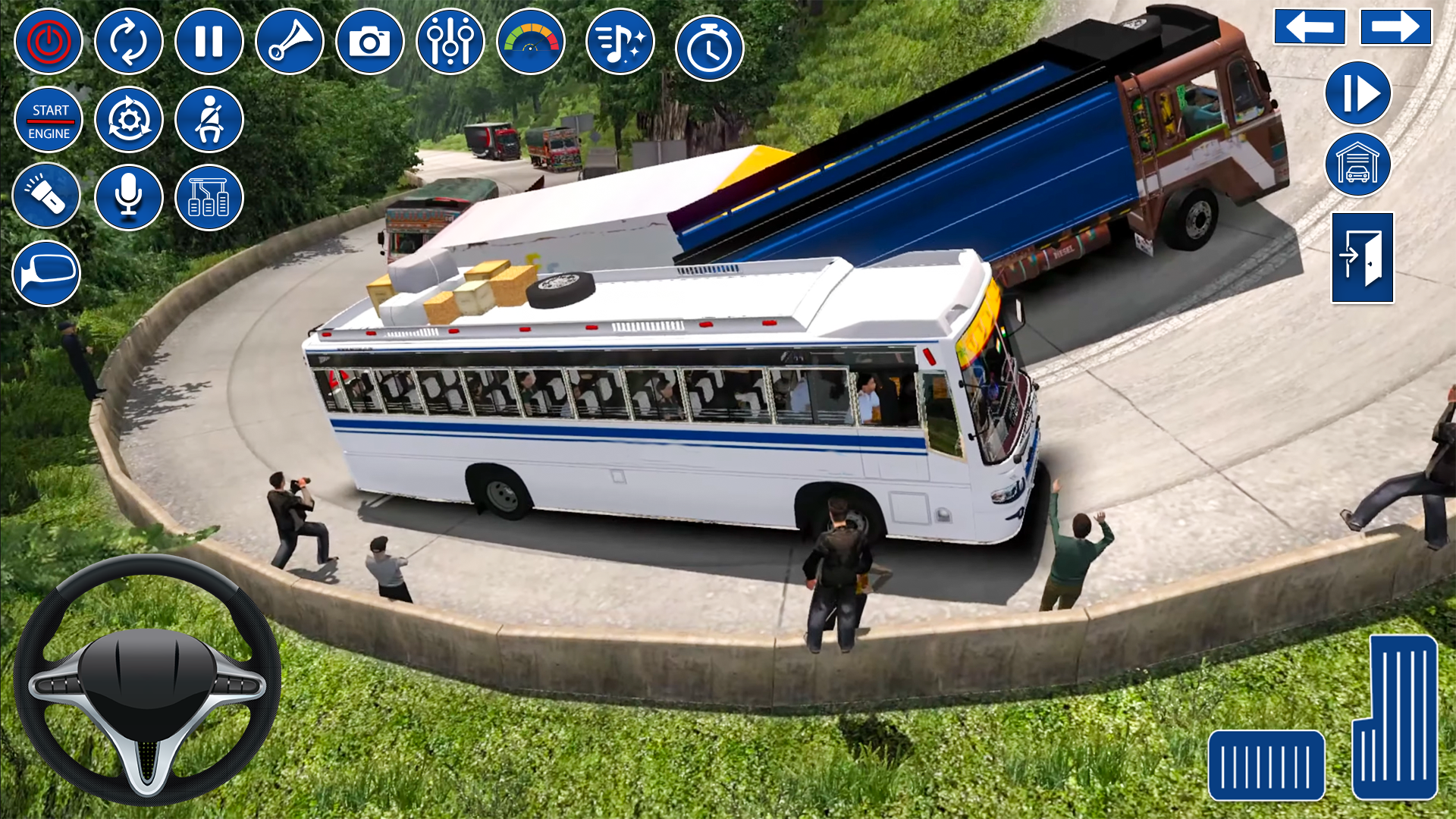 Screenshot of Bus Simulator: Indian Bus Game