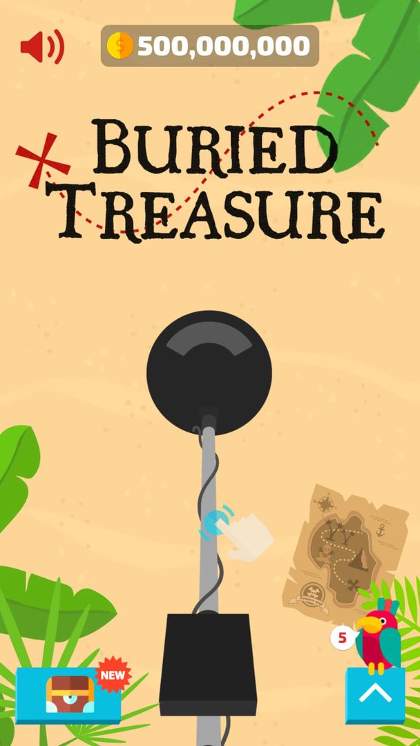 Buried Treasure! 게임 스크린 샷