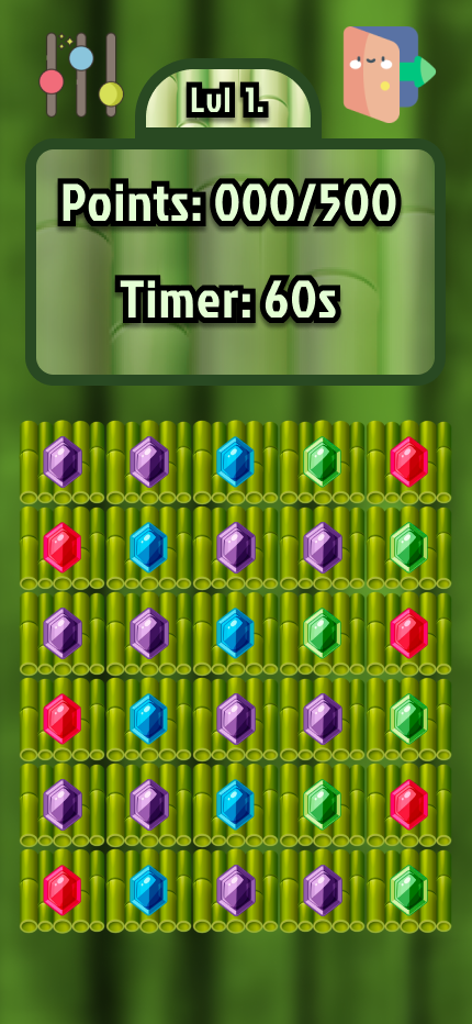 Bambook Puzzle Game Screenshot