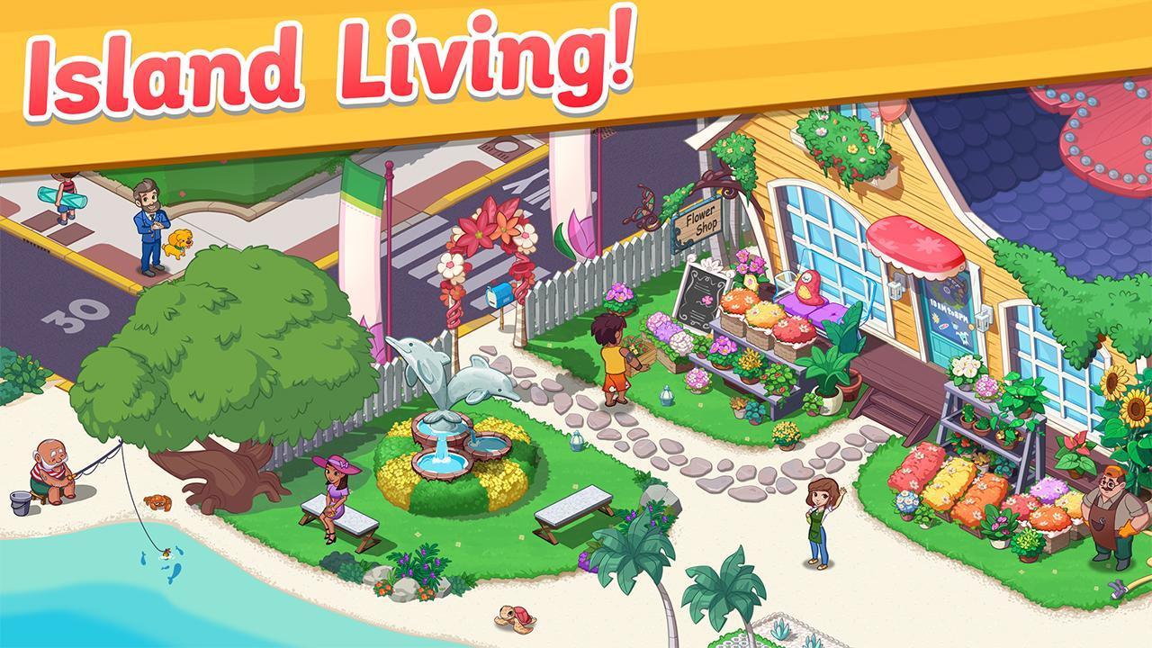Ohana Island: Blast flowers and build 遊戲截圖