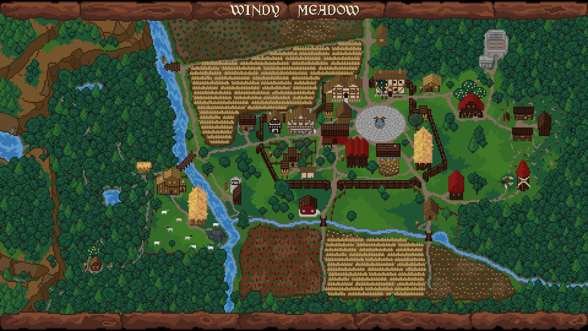 Windy Meadow - A Roadwarden Tale 게임 스크린 샷