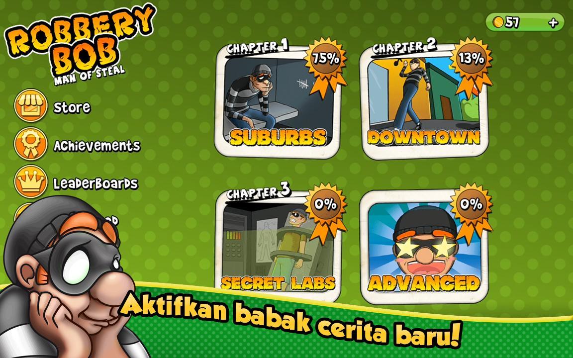 Cuplikan Layar Game Robbery Bob