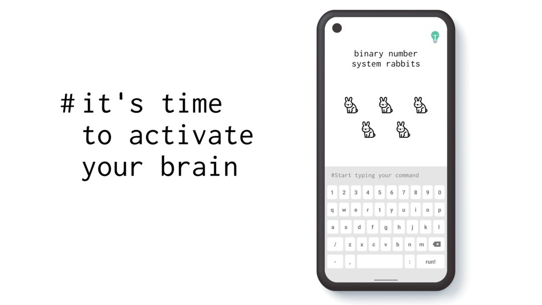 Screenshot of brain code — hard puzzle game