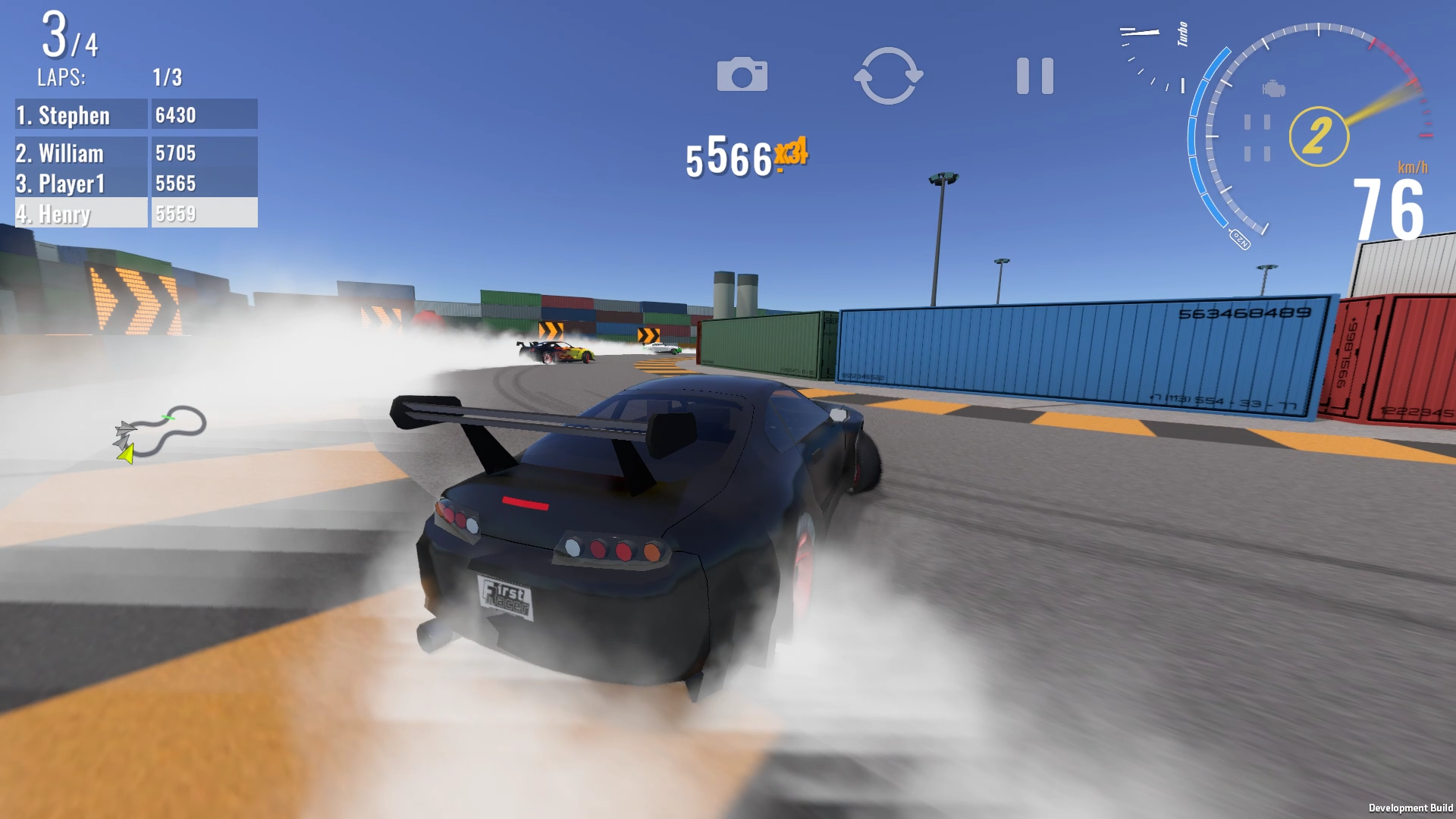 First Racer Game Screenshot