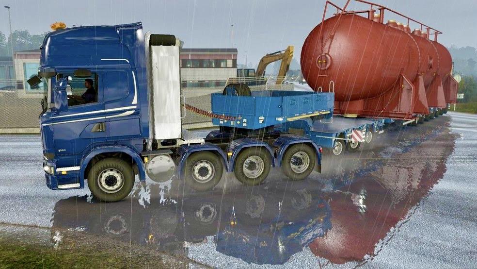 Screenshot of American Truck Driving Game 3D