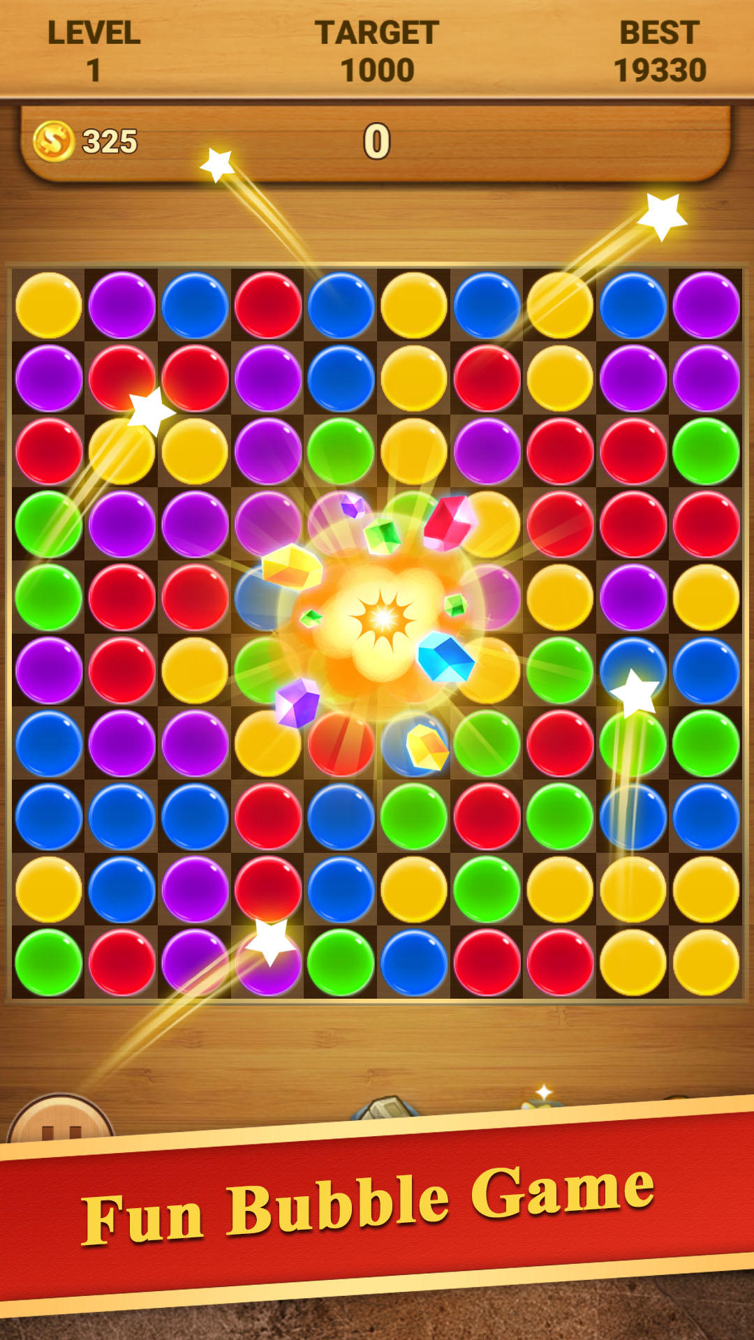 Screenshot 1 of Bubble Crush - Game gelembung gratis 1.10