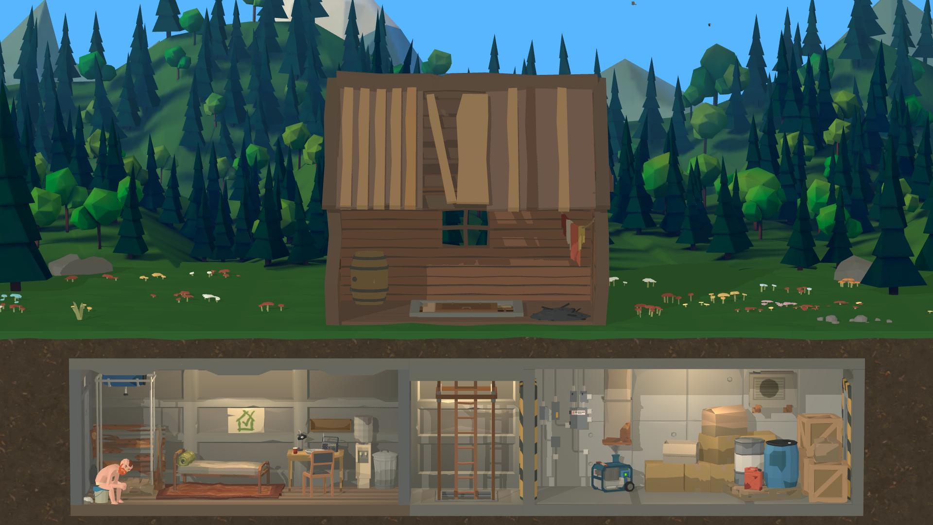 Zombie Forest 3: Underground Game Screenshot