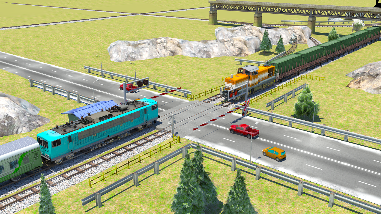 Screenshot 1 of Euro Train Simulator 2017 gratuito 1.4