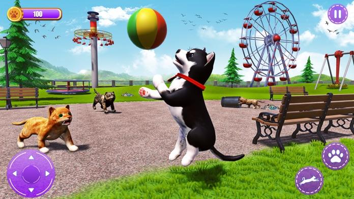 Pet Cat Simulator Virtual Life Game Screenshot